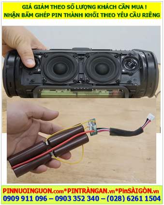 Pin LOA JBL - Pin sạc Lithium Li-ion 7.4v 5000mAh chính hãng/ Nhận thay pin Loa JBL chính hãng
